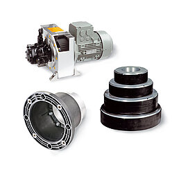 Hydraulic components and cooling systems