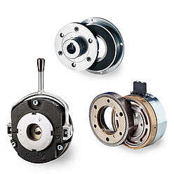 Electrically actuated clutches & brakes