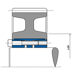 TLK452 internal clamping set